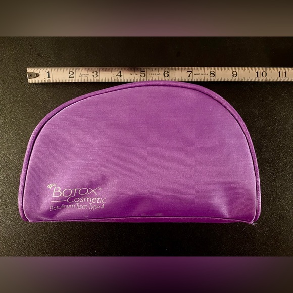 Unique Purple Botox Cosmetic Botulinum Toxin Type A Bag – Toiletry or Cosmetic T - Picture 7 of 7